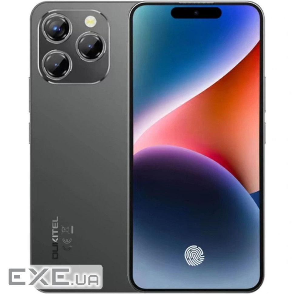 Смартфон Oukitel P1 8/256G black (P1_BK)