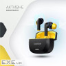 Навушники Canyon Hexagon 7 TWS ANC+ENC Wireless Charge Black/Yellow (CNS-TWS7BY)