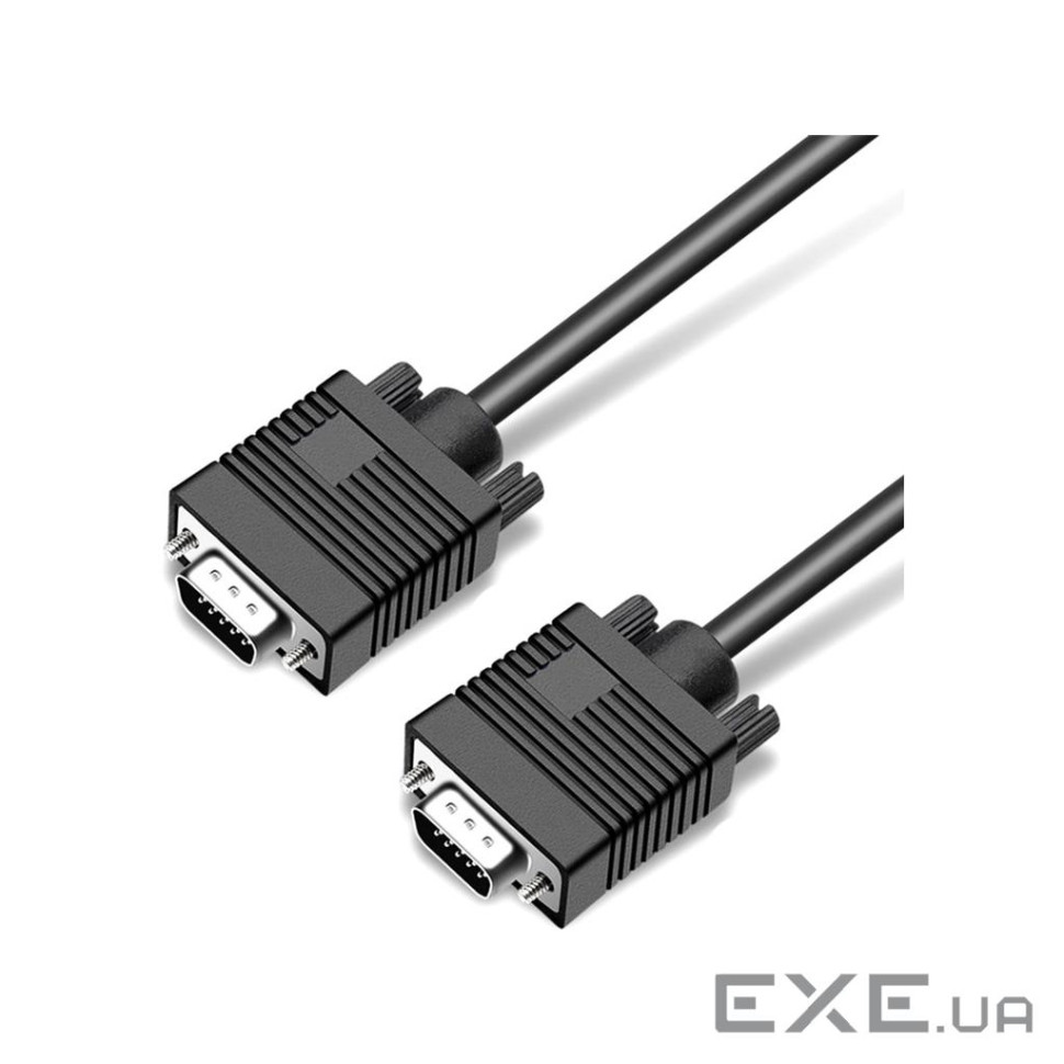 Кабель мультимедійний VGA M to VGA M 5.0m Prologix (PR-VGA-VGA-P-06-28-5m)