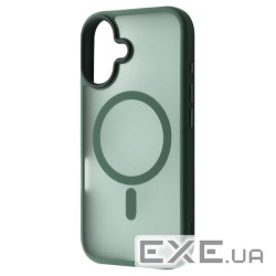 Чохол WAVE Matte Insane Case with Magnetic Ring iPhone 16 Plus green (59343 green)