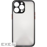 Чохол до мобільного телефона Dengos Matte iPhone 15 Pro Max (black) (DG-TPU-MATT-133)