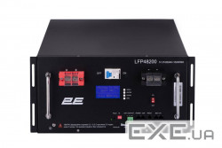 Акумуляторна батарея 2E LFP48200 48V/200Ah 19" LCD 16S (2E-LFP48200-LCD)
