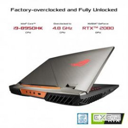 Asus Notebook G703GX-XS71 17.3 inch Core i7-8750H 16GB 512GB+1TB GeForceRTX2080 Windows 10 Pro Retai