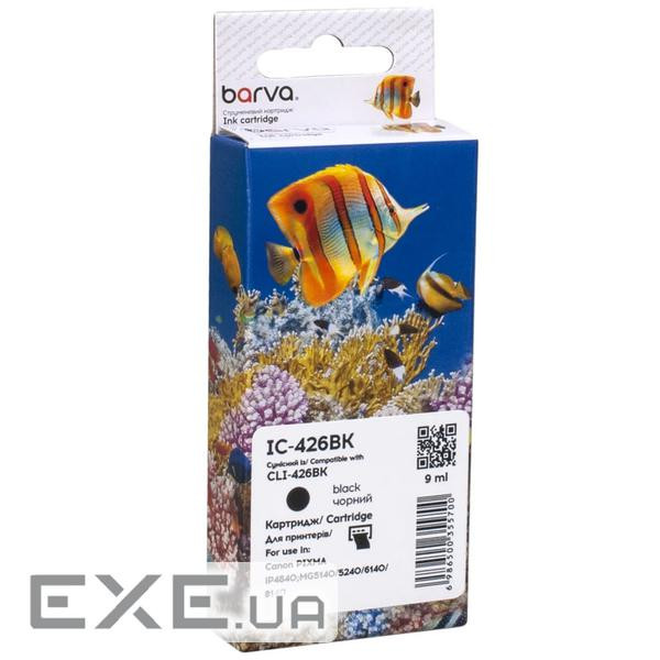 Картридж Barva Canon CLI-426BK (4556B001) 635 ст, black (IC-426BK)