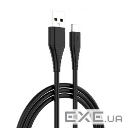 Дата кабель USB 2.0 AM to USB-C 1.0m black ColorWay (CW-CBUC026-BK)