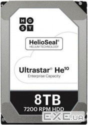 Жорсткий диск 8Tb SAS HGST (Hitachi) Ultrastar He10 (HUH721008AL5204/ 0F27358)