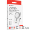 Повербанк MagSafe VERBATIM Charge 'n' Go 20W 5000mAh Silver (32276)