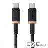 Кабель Baseus Type-C to Type-C 100W 2m (P10377803U01-02)з/ч