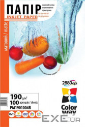 Photo paper ColorWay 10x15 190g matte, 100s (PM1901004R)