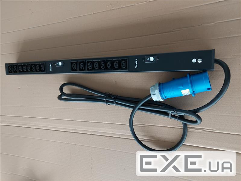 Пристрій розподілу електроживлення MIRSAN MCB Zero Basic 32A 1Ph 24 гібридних ро (MR.PDU.MXB32124H0)