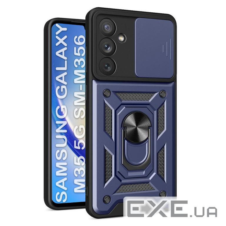 Чохол для мобільного телефону BeCover Military Samsung Galaxy M35 5G SM-M356 Blue (711542)