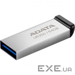 Флешка ADATA UR350 64GB Silver/Beige (UR350-64G-RSR/BG)