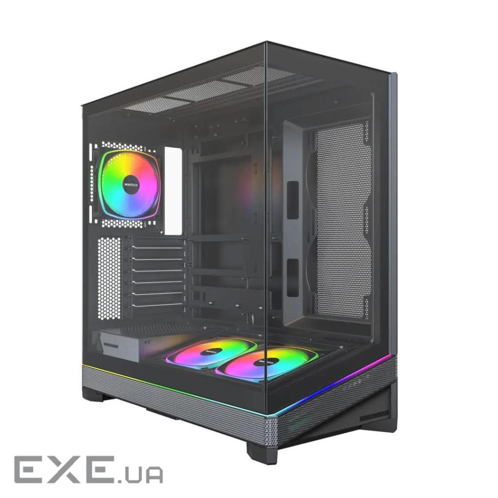 Корпус для комп"ютера ATX W/O PSU BLACK SKY 3 (B) MONTECH