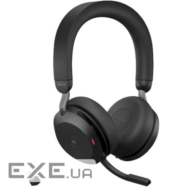 Гарнітура бездротова JABRA Evolve2 75 MS Stereo USB-C Black