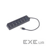 USB хаб із вимикачами GEMBIRD UHB-U3P1U2P6P-01
