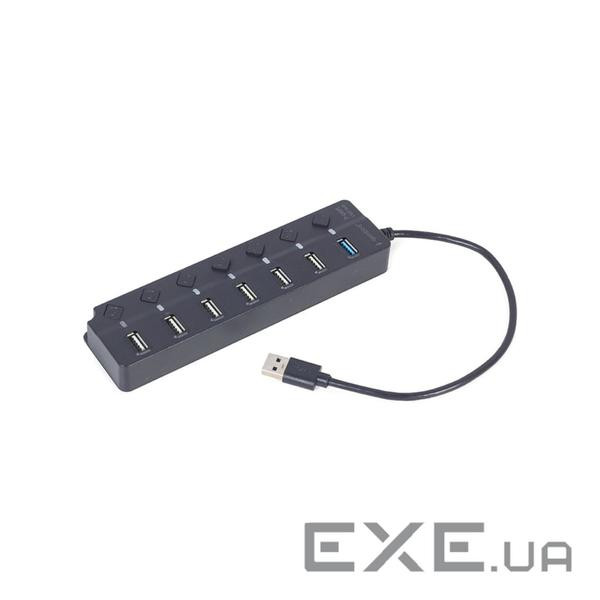 USB хаб із вимикачами GEMBIRD UHB-U3P1U2P6P-01