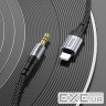 Кабель HOCO UPA26 Fresh Audio Cable Lightning - AUX 1м Black (6942007608817)