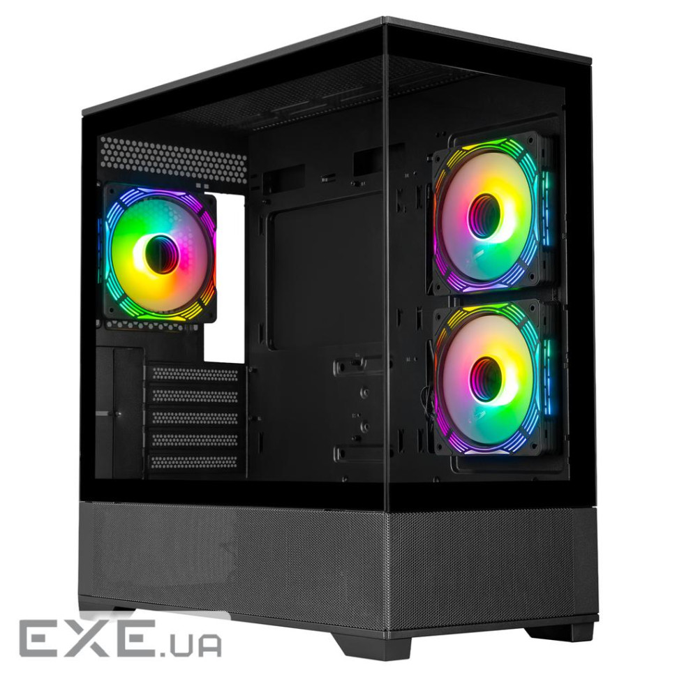 Корпус PROLOGIX AXON GM-03AB Glass Black