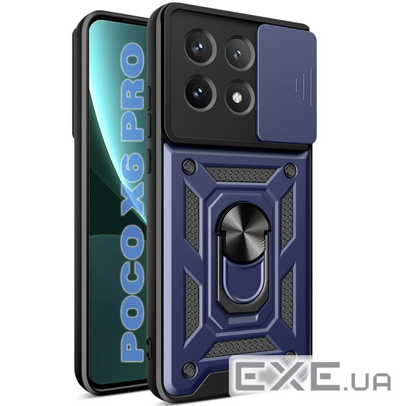 Чeхол-накладка BeCover Military для Poco X6 Pro Blue (711158)