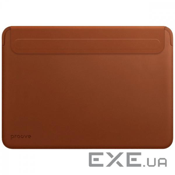 Чохол Proove Leather Sleeve MacBook 13,6"/14,2" brown (PCLSMB141315)