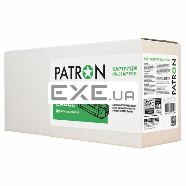 Картридж Patron HP LJP2055 (CE505A) CANON719 GREEN Label (PN-05A/719GL)