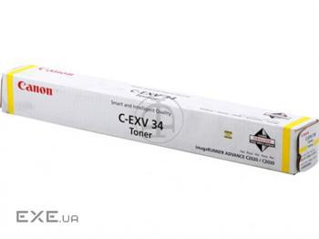 Тонер Canon C-EXV34 Yellow (для iRC2020/2030) (3785B002)