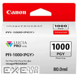 Картридж Canon PFI-1000PGY (Photo Grey) (0553C001)