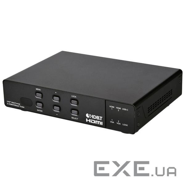 Мултиформатний Комутатор та Скейлер HDMI/USB-C/VGA HDMI/HDBaseT Cypress CSC-109TX
