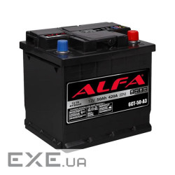 Акумулятор авто Мегатекс ALFA 6СТ-50-АЗ (прав) ТХП 420 (25359)