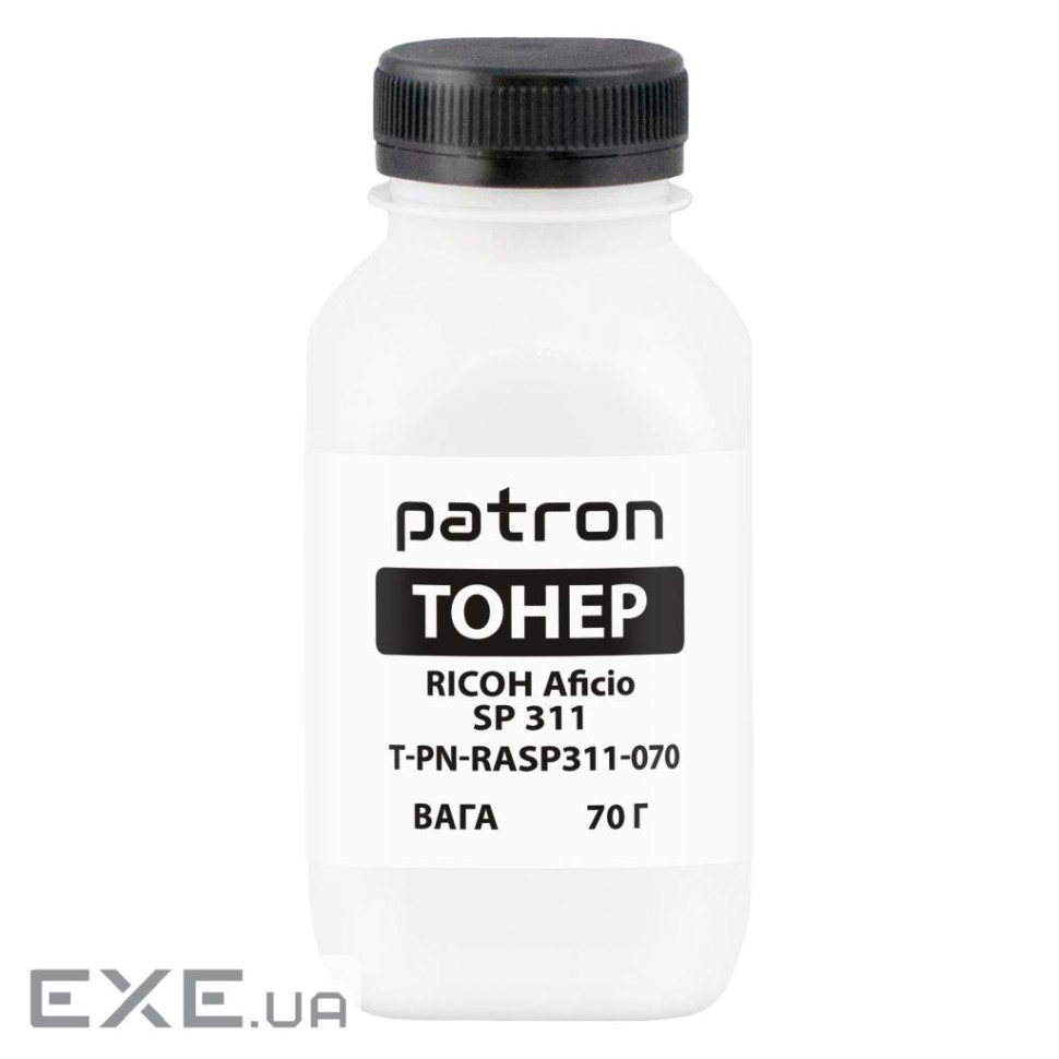 Тонер Ricoh Aficio SP 311, 70 г Patron (PN-RASP311-070)