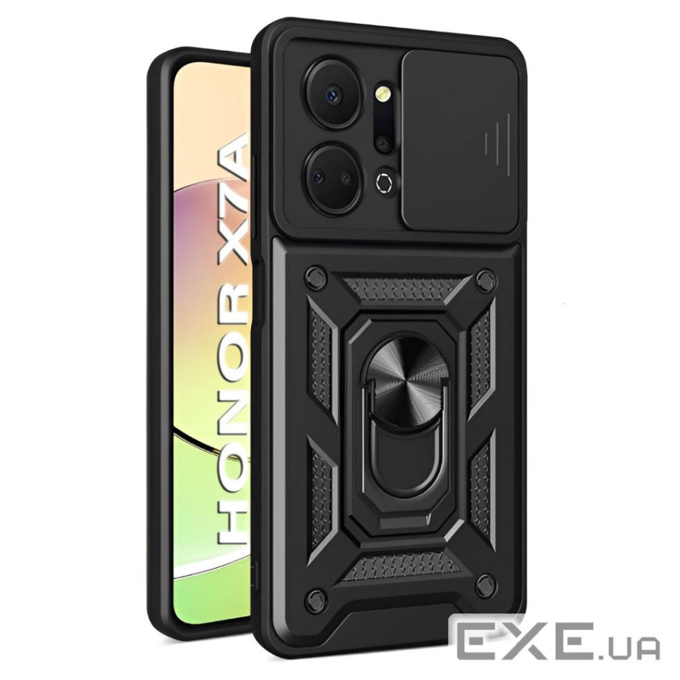 Чохол до мобільного телефона BeCover Military Honor X7a Black (710669)