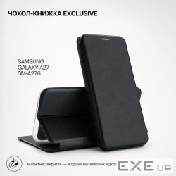 Чохол до мобільного телефона BeCover Exclusive Samsung Galaxy A27 SM-A276 Black (715684)