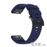 Ремінець для смарт-годинників Armorstandart Silicone 20mm для Garmin Fenix 5s/6s Dark Blue (ARM60810)