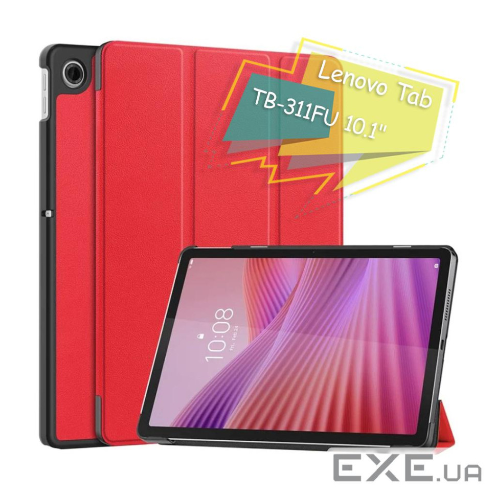 Чохол до планшета BeCover Smart Case Lenovo Tab TB-311FU 10.1" Red (713111)