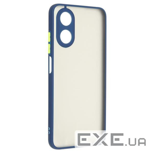 Чохол-накладка Armorstandart Frosted Matte для Oppo A17 4G/A17k 4G Navy Blue (ARM66727)