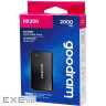 Портативний диск SSD GOODRAM HX200 2TB USB3.2 Gen2x2 Black (SSDPR-HX200-2K0)