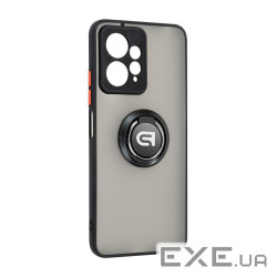Чохол-накладка Armorstandart Frosted Matte Ring для Xiaomi Redmi Note 12 4G Black (ARM68378)