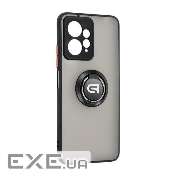 Чохол-накладка Armorstandart Frosted Matte Ring для Xiaomi Redmi Note 12 4G Black (ARM68378)