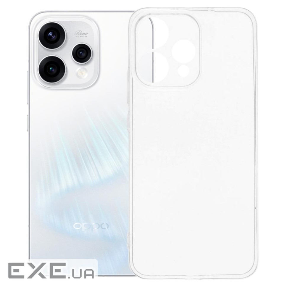 Чохол до мобільного телефона BeCover Oppo Reno15 5G Transparancy (715058)