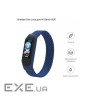 Ремінець для фітнес браслета Armorstandart Braided Solo Loop для Xiaomi Mi Band 4/5/6 Blue (ARM58764)