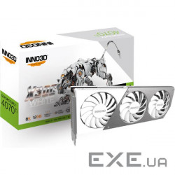 Video card MSI GeForce GT1030 2048Mb AERO ITX OC (GT 1030 AERO ITX 2G OC) PCI-Express x16 3.0, 2 ГБ, GDDR5, 64 Bit, Base - 1265 MHz, Boost - 1518 MHz, 1 x HDMI, 1 x DVI, 30 Вт INNO3D Geforce RTX 4070 Ti X3 OC White (N407T3-126XX-186148W)