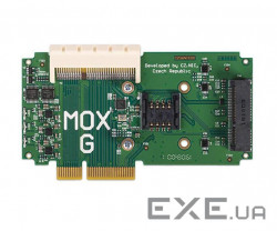 1× mPCIe слот1× SIM слотPass-through SGMIIPass-through PCIeПластикова коробка (RTMX-MGBOX)