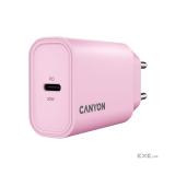 CANYON charger OnCharge 30CL Max Power 30W 1xPD EU Pink (CNE-CHA30CLPK)
