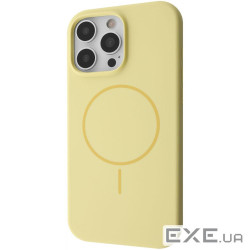 Чехол WAVE Color Circle с магнитным кольцом iPhone 16 Pro melow yellow (71115 melow yellow)
