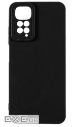 Накладка силіконова для смартфона Xiaomi Redmi Note 11/11s, Lux Matte Case Black