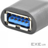Перехідник OTG USB 3.0 AF to USB-C Digitus (AK-300506-000-S)