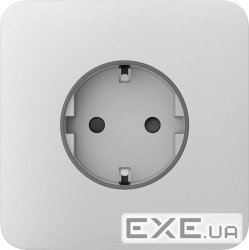 Передня панель для вбудованої розетки Ajax SoloCover for Outlet Basic, білий (000046683) (000046683)