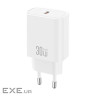 Зарядний пристрій XO USB-C PD30W white (CE41.white)