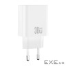 Зарядний пристрій XO USB-C PD30W white (CE41.white)