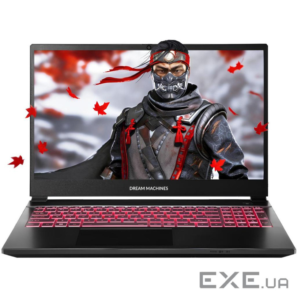 Dream Machines RT5060-15UA29 15.6” FHD 144Hz/Ryzen 7 H255/32 GB/SSD 1TB/RTX5060/2.5GLAN/DOS